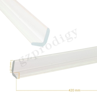Protetor de borda transparente resistente do OEM, protetores de canto autoadesivos impermeáveis