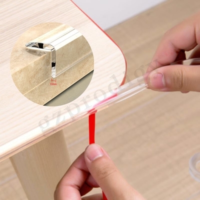 Uso transparente resistente Cuttable para o protetor de borda da proteção da segurança do bebê