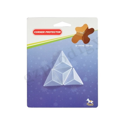 Protetor plástico destacável da borda do PVC 33x33x20mm para o canto da tabela