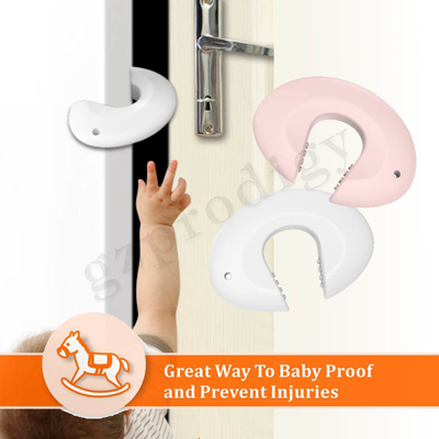 Rolha de porta de silicone à prova de crianças para proteção contra beliscões de dedo de bebê