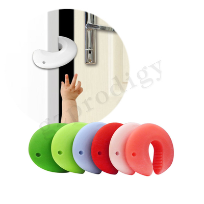 Rolha de porta de silicone à prova de crianças para proteção contra beliscões de dedo de bebê