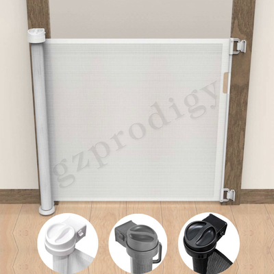 Preço da fábrica Porta de criança extensivel, robusta e retrátil, porta durável e retrátil para animais de estimação para escadas.