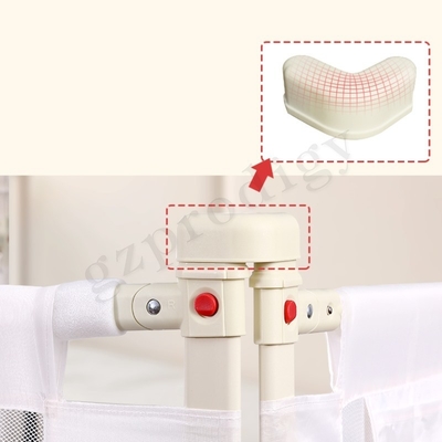 Protetor de múltiplos propósitos de dobramento Eco portátil do lado da cama do berço amigável