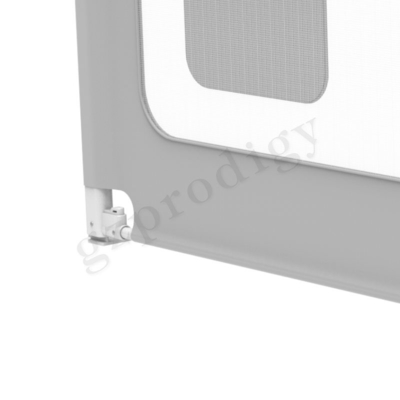 Protetor de nylon do lado da cama da criança, trilho alto extra lavável da cama