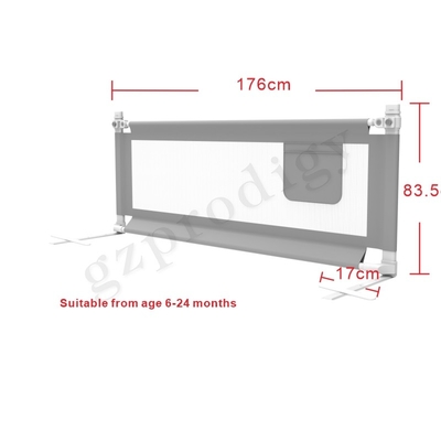 1.8m Mesh Bed Safety Guard, amortecedor multifuncional da cama da criança