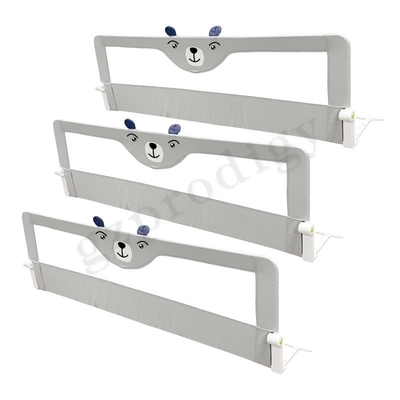 Portátil para usar o trilho longo extra respirável da cama de Mesh Cartoon Protect Baby Safety