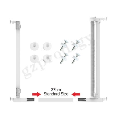 Cerca retrátil de pouco peso resistente Durable White Color do animal de estimação da porta do bebê