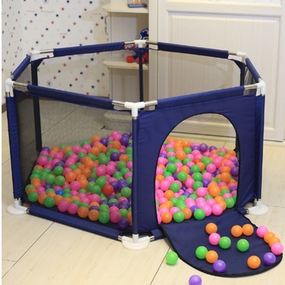 Da tela multicolorido portátil sextavada de Playard Oxford do bebê de Prodigy bebê portátil Playard