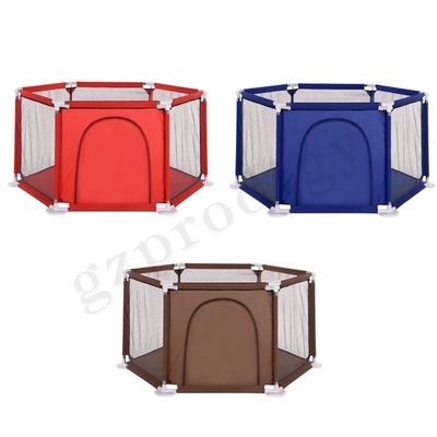 Da tela multicolorido portátil sextavada de Playard Oxford do bebê de Prodigy bebê portátil Playard