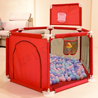 Cerca portátil multicolorido dobrável Oxford Fabric Material de Playard do bebê