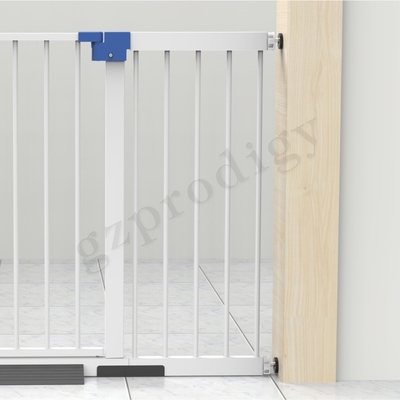 Porta telescópica do bebê de 11,85 polegadas, porta do cão do metal de Ecofreindly para escadas