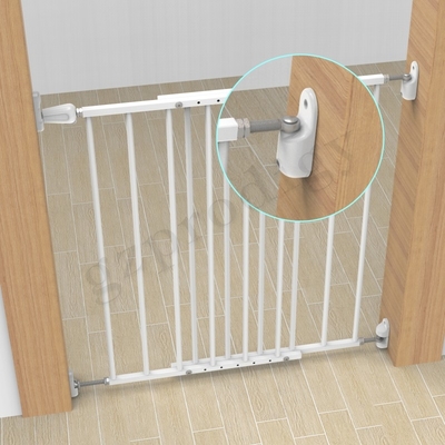 Porta telescópica do cão do metal do ABS para ajustável prático da entrada