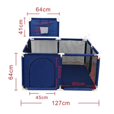 Altura portátil exterior respirável de Playard do bebê de Prodigy bebê portátil Playard de um Multiscene de 25 polegadas