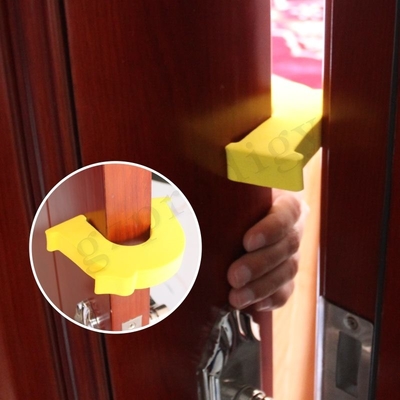 Bujão portátil sem perigo para as crianças da porta dos desenhos animados, bujão inodoro da batida da porta da espuma