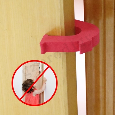 Bujão portátil sem perigo para as crianças da porta dos desenhos animados, bujão inodoro da batida da porta da espuma