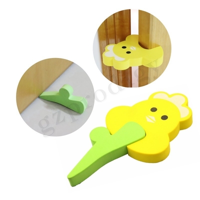 Protetor resistente macio Door Stopper Childproof da pitada do dedo Nontoxic