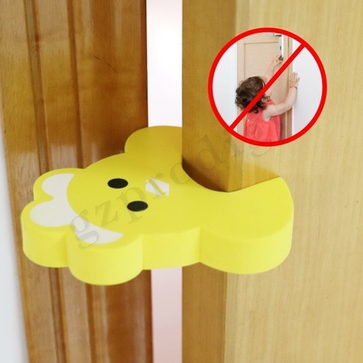Protetor resistente macio Door Stopper Childproof da pitada do dedo Nontoxic