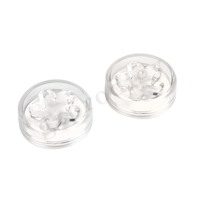 Prodigy PVC Star Redondo 45 * 15mm Porta Botão Muffle Pad Porta de plástico Cunha