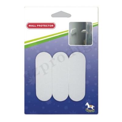 Prodigy EVA + PU forma de tira Branco silencioso e absorvente de choque parede tampão porta
