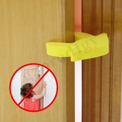 Bujão inodoro antiusura da porta da prova da criança, protetores Nonslip do dedo da porta da espuma