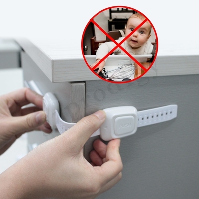 Travas ajustáveis da correia da segurança do bebê da gaveta do multi bebê ABS+PE do uso