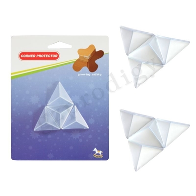 Protetor plástico destacável da borda do PVC 33x33x20mm para o canto da tabela