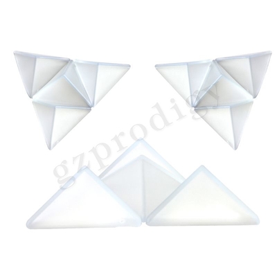 Protetor plástico destacável da borda do PVC 33x33x20mm para o canto da tabela