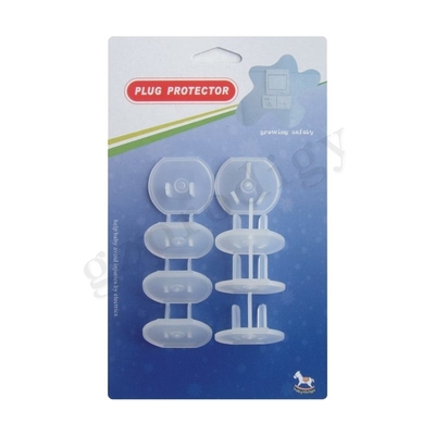 A tomada elétrica removível da tomada cobre transparente Nontoxic de Babyproof