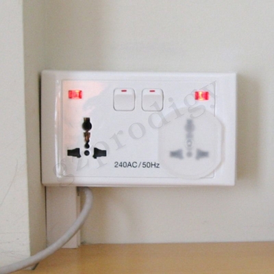 A tomada elétrica removível da tomada cobre transparente Nontoxic de Babyproof