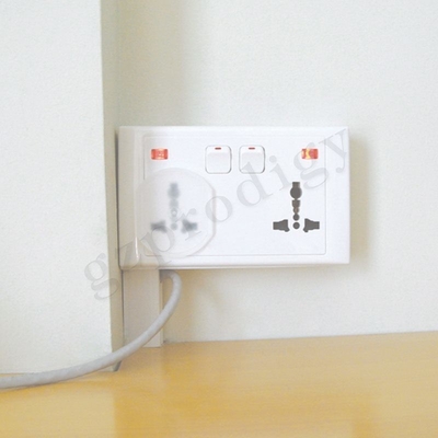 Tampas sem perigo para as crianças da tomada da tomada Pin Socket Protetor Cover Anti da colisão transparente de Prodigy