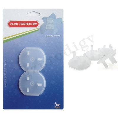 Tampas sem perigo para as crianças da tomada da tomada Pin Socket Protetor Cover Anti da colisão transparente de Prodigy