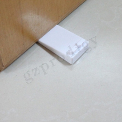 Bujão Nontoxic resistente da porta do PVC, parada de porta plástica da cunha do anti deslizamento