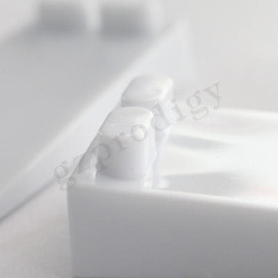 Bujão Nontoxic resistente da porta do PVC, parada de porta plástica da cunha do anti deslizamento
