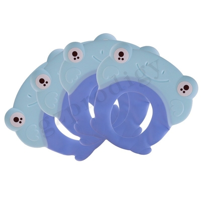 Material Nontoxic 26.5x25.7cm dos PP TPR do chapéu do banho do bebê de Multiscene 	Tampão do champô do bebê