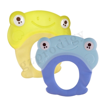Material Nontoxic 26.5x25.7cm dos PP TPR do chapéu do banho do bebê de Multiscene 	Tampão do champô do bebê