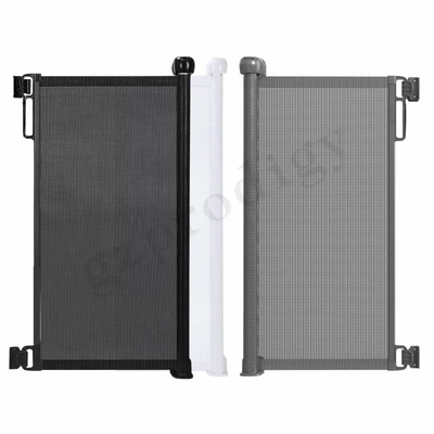 Porta Rollable telescópica exterior do bebê do OEM Retractabe para escadas das crianças
