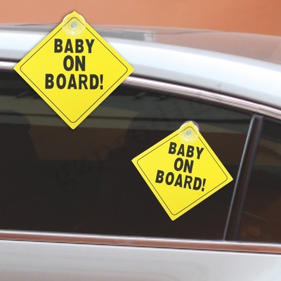 Criança ISO9001 impermeável a bordo da etiqueta, inodoro personalizada a bordo do sinal do carro