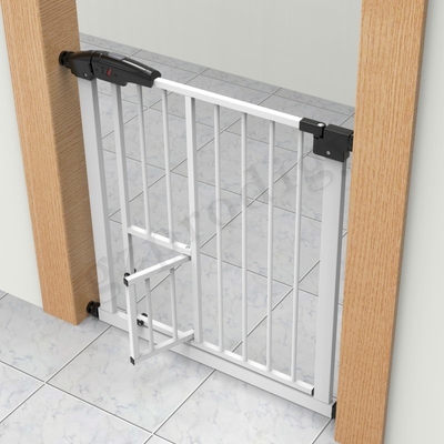 Metal Cat Pet Friendly Stair Gate Multiscene durável das entradas