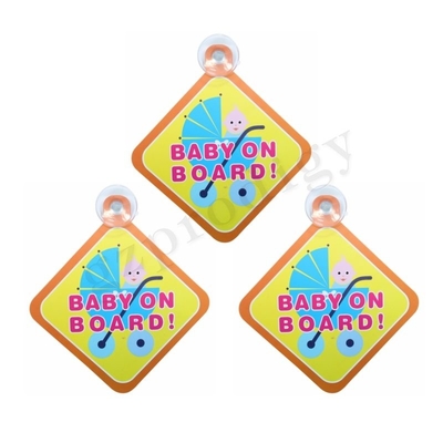 Bebê sem perigo para as crianças do carro do ABS a bordo da anti abrasão da etiqueta Nontoxic