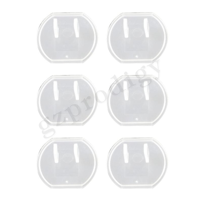 Tampas de tomada de plástico Power Gear para prevenção de choque Protetor de plugue seguro para crianças Tampas de plugue de tomada de instalação fácil
