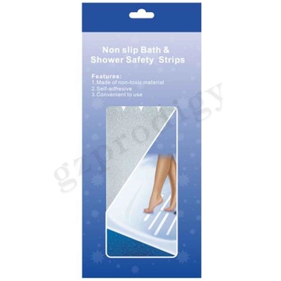 Tiras adesivas antiderrapantes para chuveiro de segurança Degraus para banheiro Piso Banheira Escadas Piscinas Barcos, Banheira