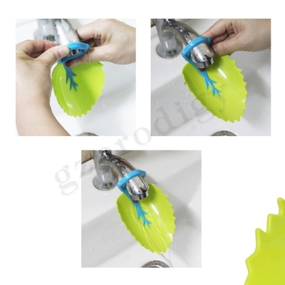 Extensor de torneira infantil de silicone SEDEX para lavar as mãos do bebê com alça para torneira e bico tampa