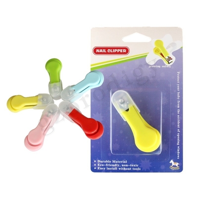 Cor-de-rosa Cortador de unhas de aço-carbono tendência quente de plástico fofinho Cuidados de saúde infantil para bebês