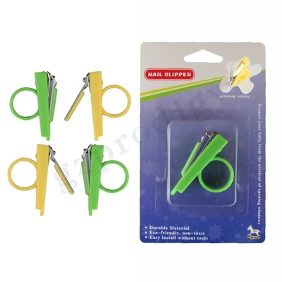 Cortador de unhas profissional para bebê cor verde aço cortador de peças para unhas kit de cuidados com a saúde