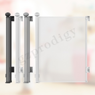 Escadas retráteis largas extra de Mesh Barrier Expandable Gate For da porta de 140 polegadas