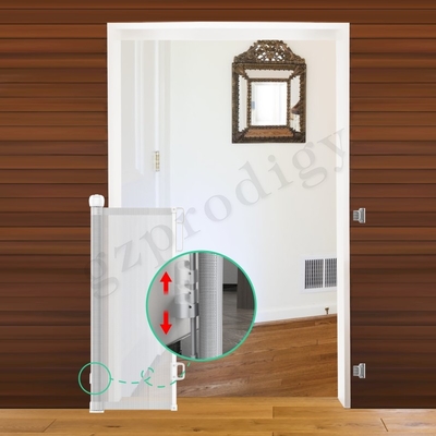 71 polegadas de malha de cão retrátil porta do bebê para porta de escada
