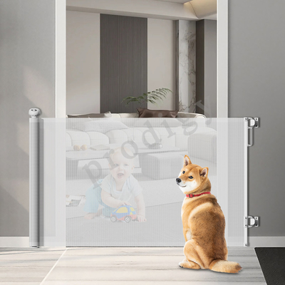 Extensivel Personalizar Portão de Pet Branco Rede Barreira Portão de Segurança Infantil Multi Propósito